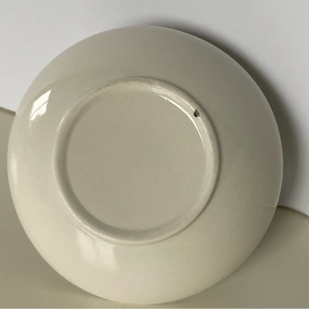 Cactus Ring Holder Dish Ceramic Vintage Jewelry Tray Green White Bowl Southwest