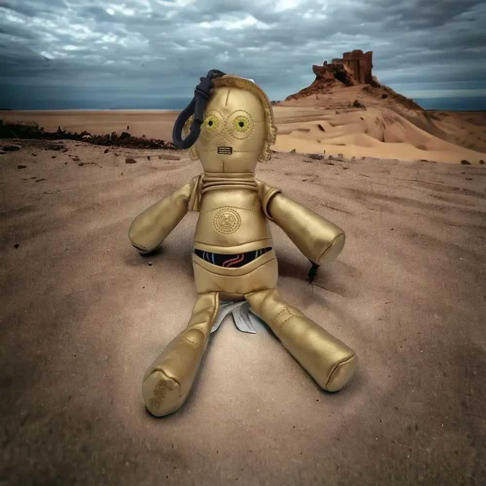 Star Wars C3PO Droid Scentsy Buddy Clip Light Side of the Force Scent Plush