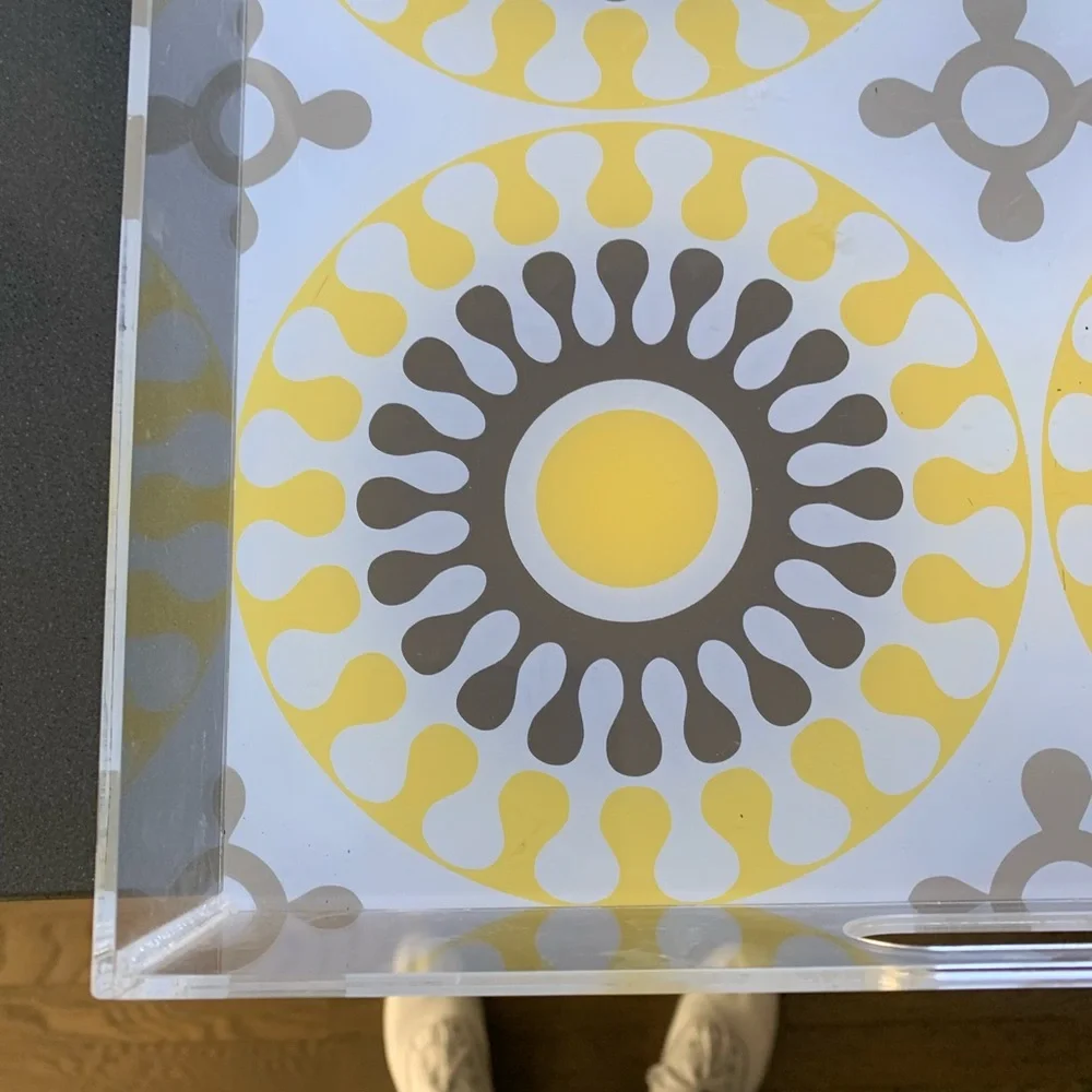 Happy chic Jonathan Adler serving tray.