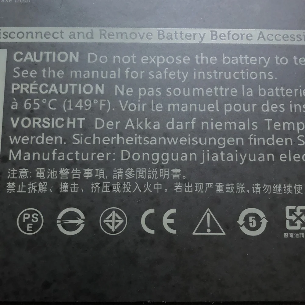 NWT laptop battery replacement for Dell Latitude Inspiron or Precision models