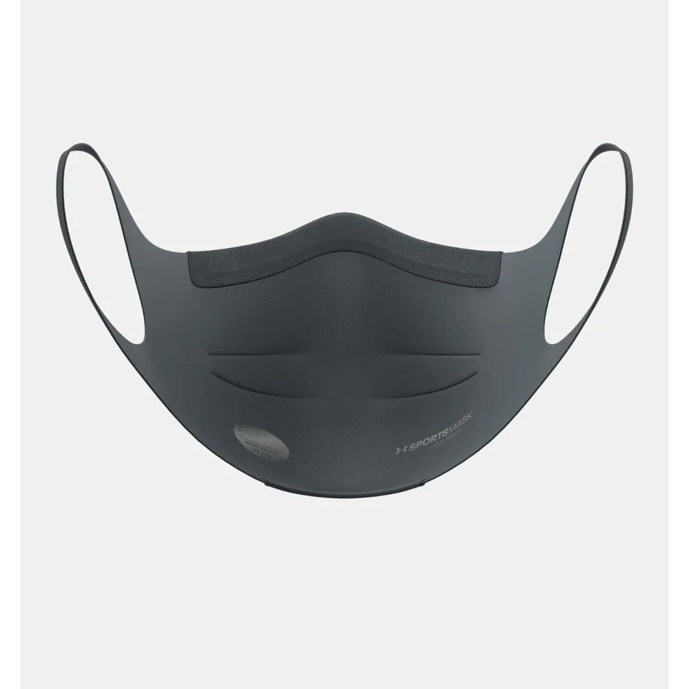 Under Armour Sports Face Mask M/L Unisex Adult Gray NEW In Package