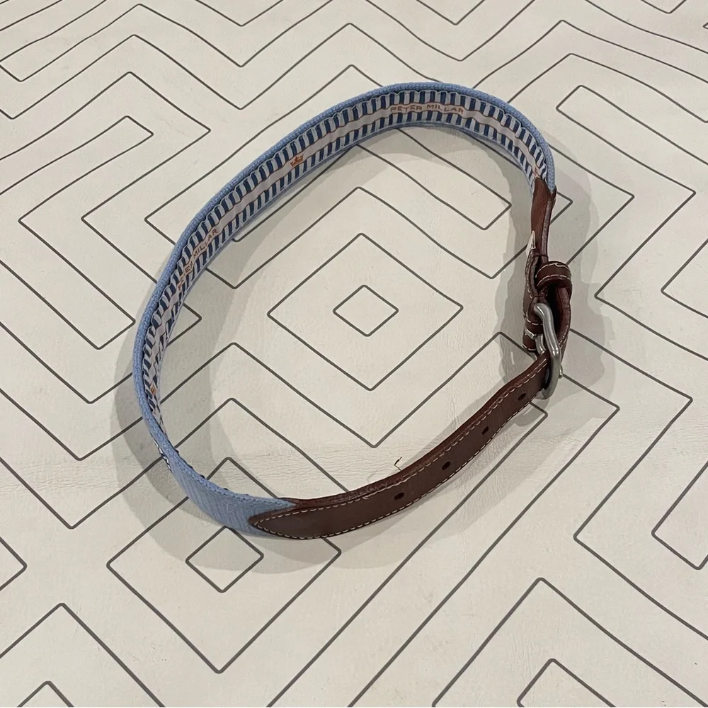 Peter Millar Lakeside Country Club Hand Stitched Belt