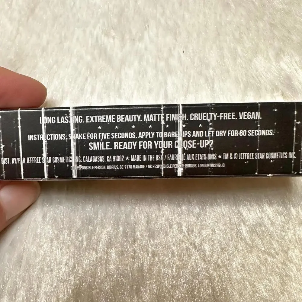 NIB Jeffree Star Limited Edition Velour Liquid Lipstick Shane Full Sz 5.6ml