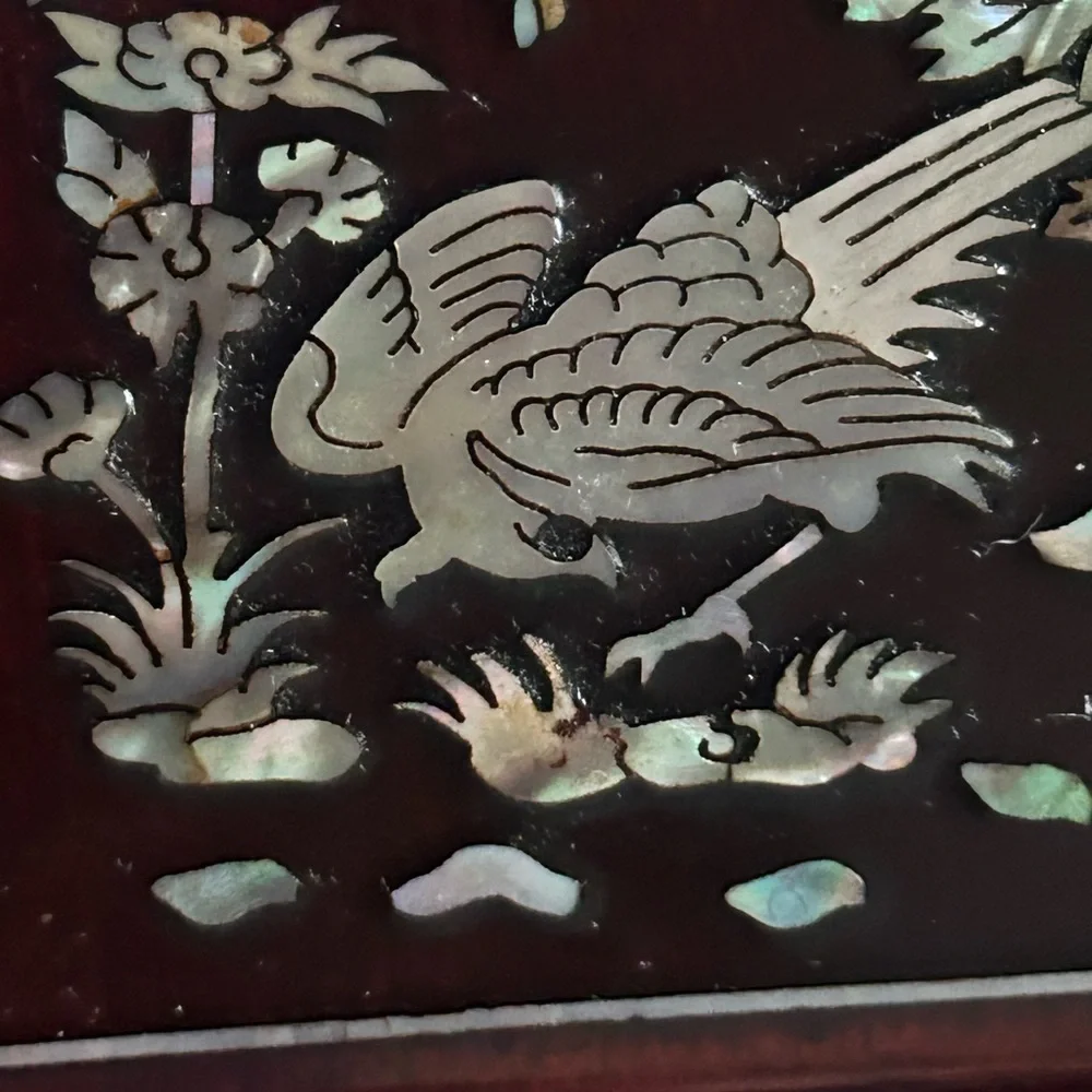 Vintage gorgeous inlaid
