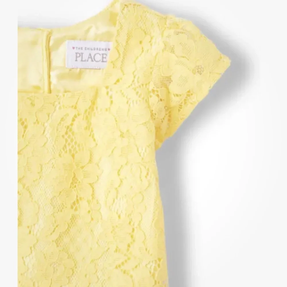 The Childrens Place yellow lace