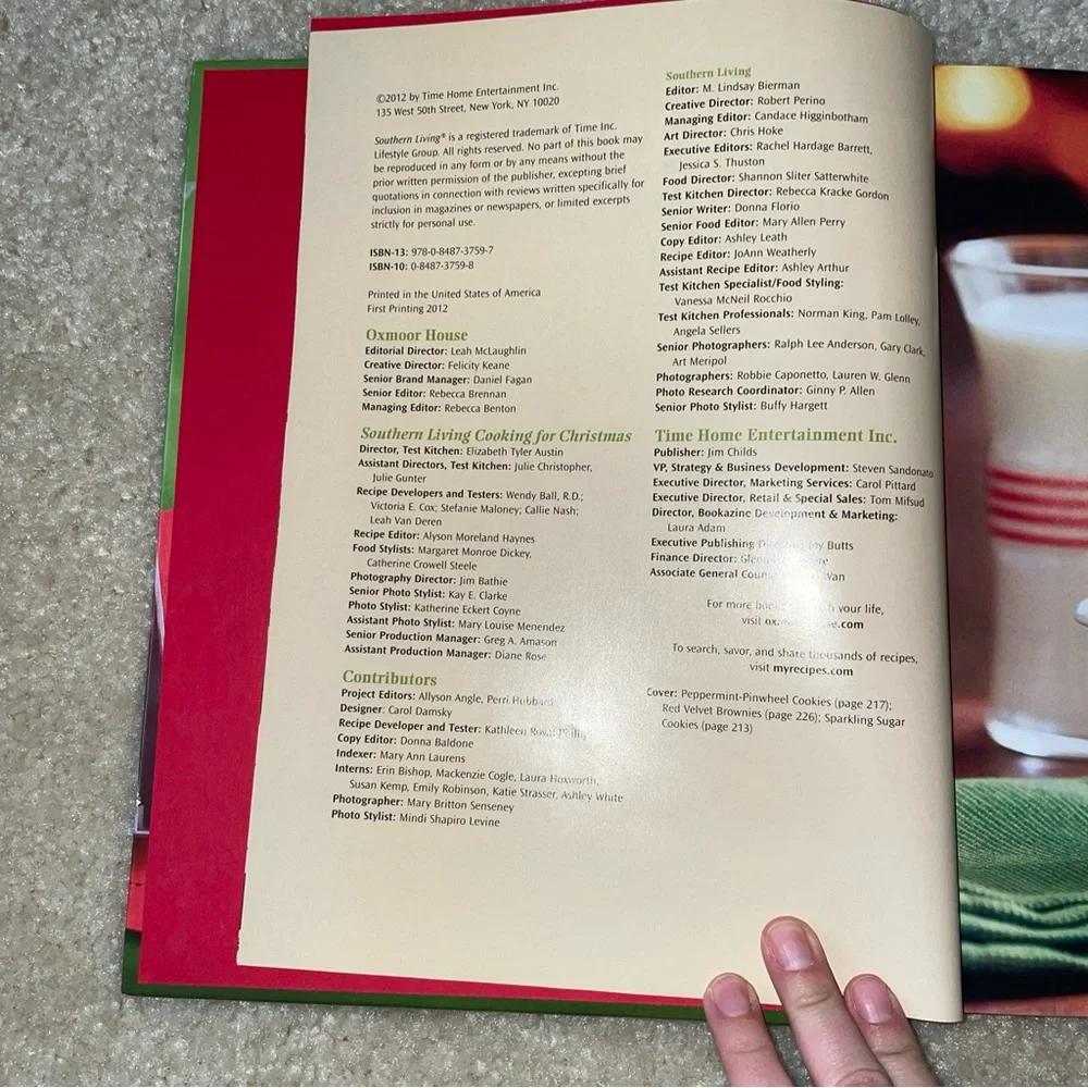 Southern Living Cooking for Christmas