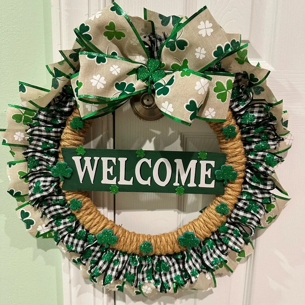 St. Patrick’s Day wreath