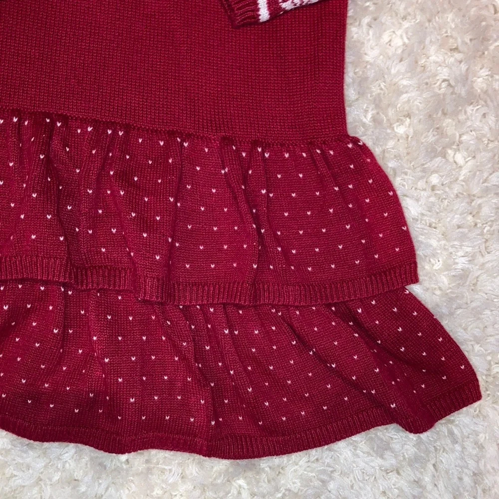 Gymboree red style sweater
