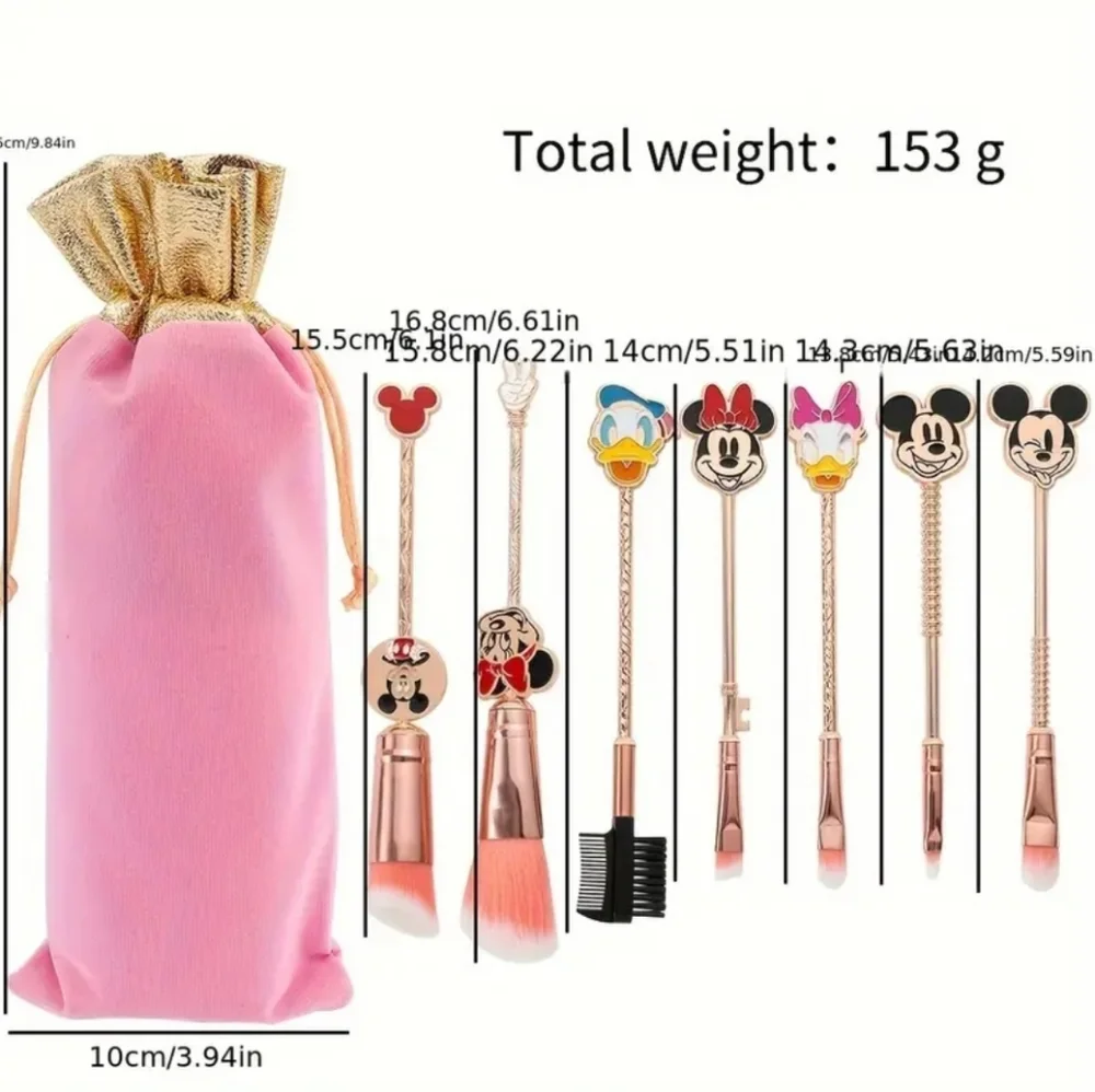 makeup bag included