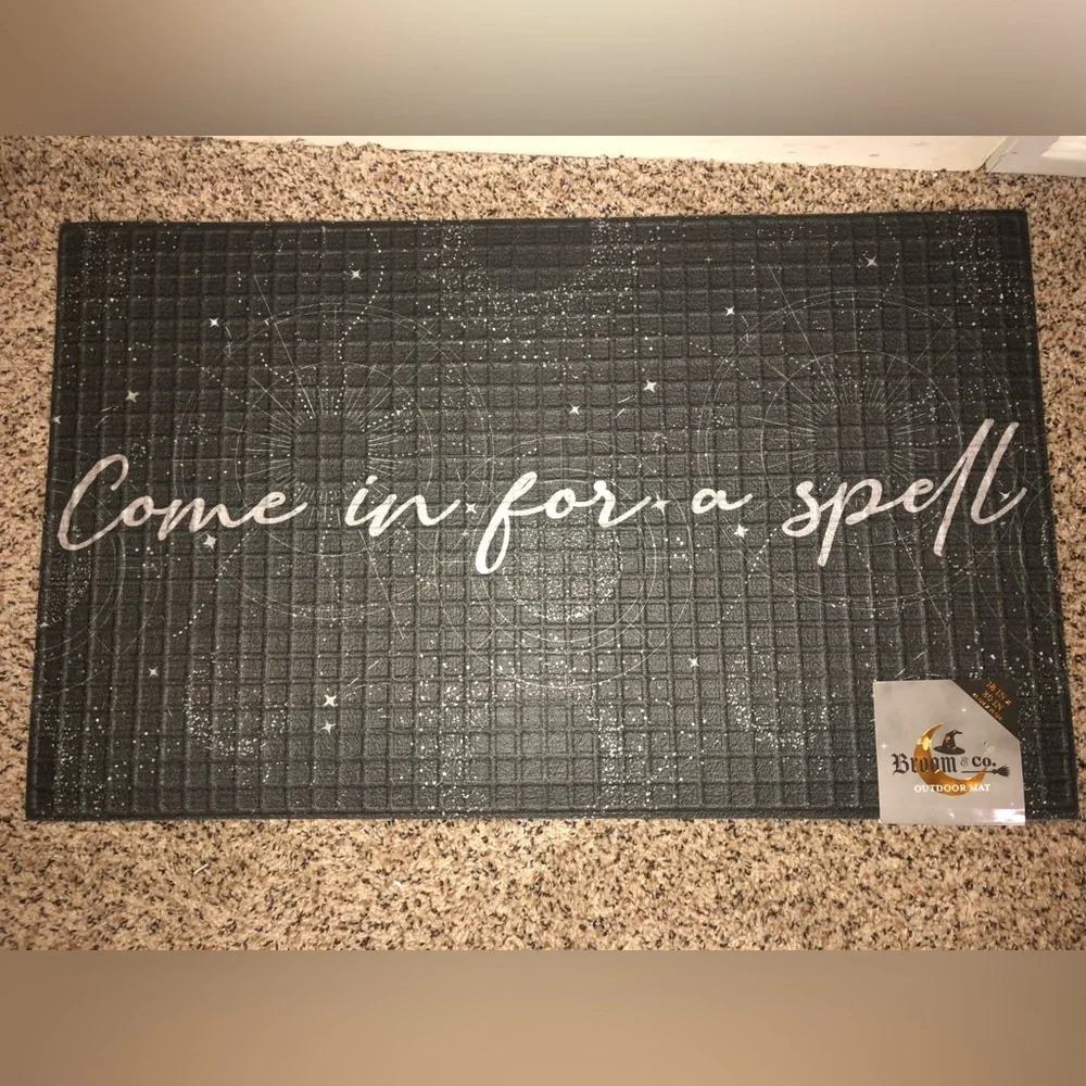Halloween Outdoor Rubber Mat