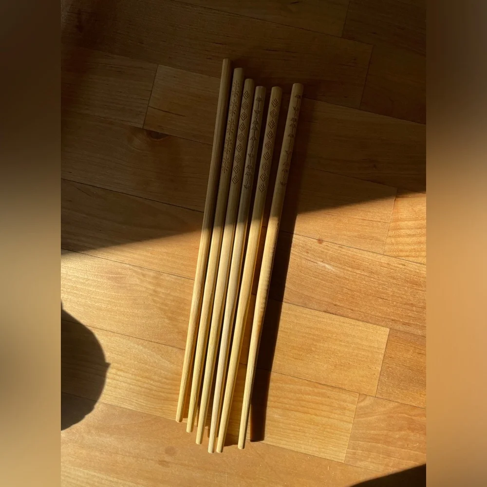 IKEA engraved wooden