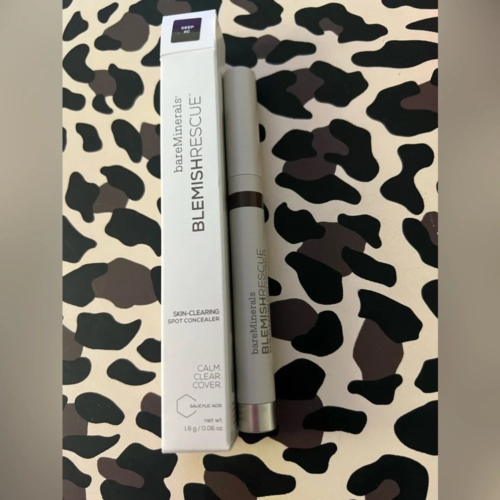Bareminerals blemish rescue skin clearing spot concealer DEEP6C BRANDNEW WIT BOX
