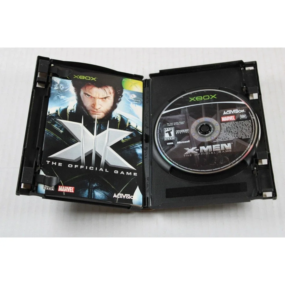 X-Men: The Official Game (Microsoft Xbox, 2006) Complete With Manual