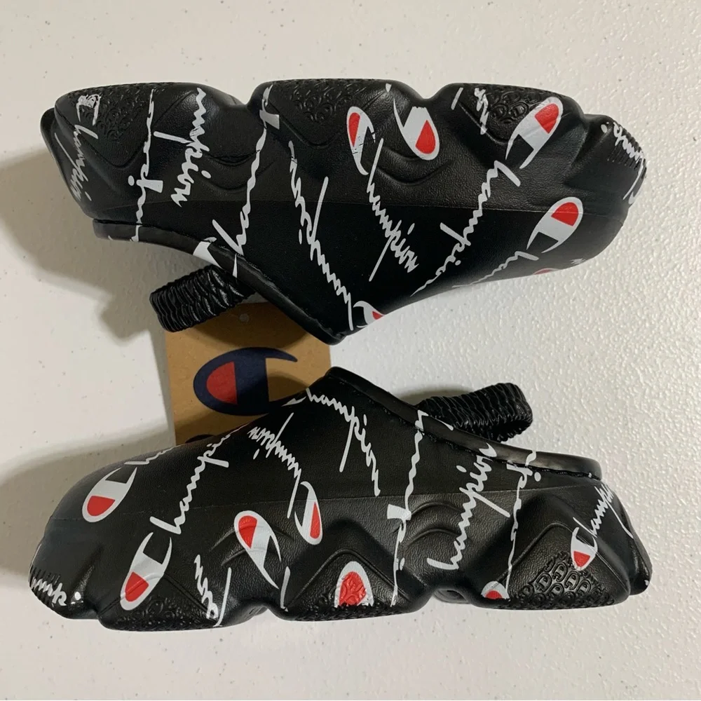 Champion Super Meloso Warped Clog Shoes-Size 10 Toddler NWT
