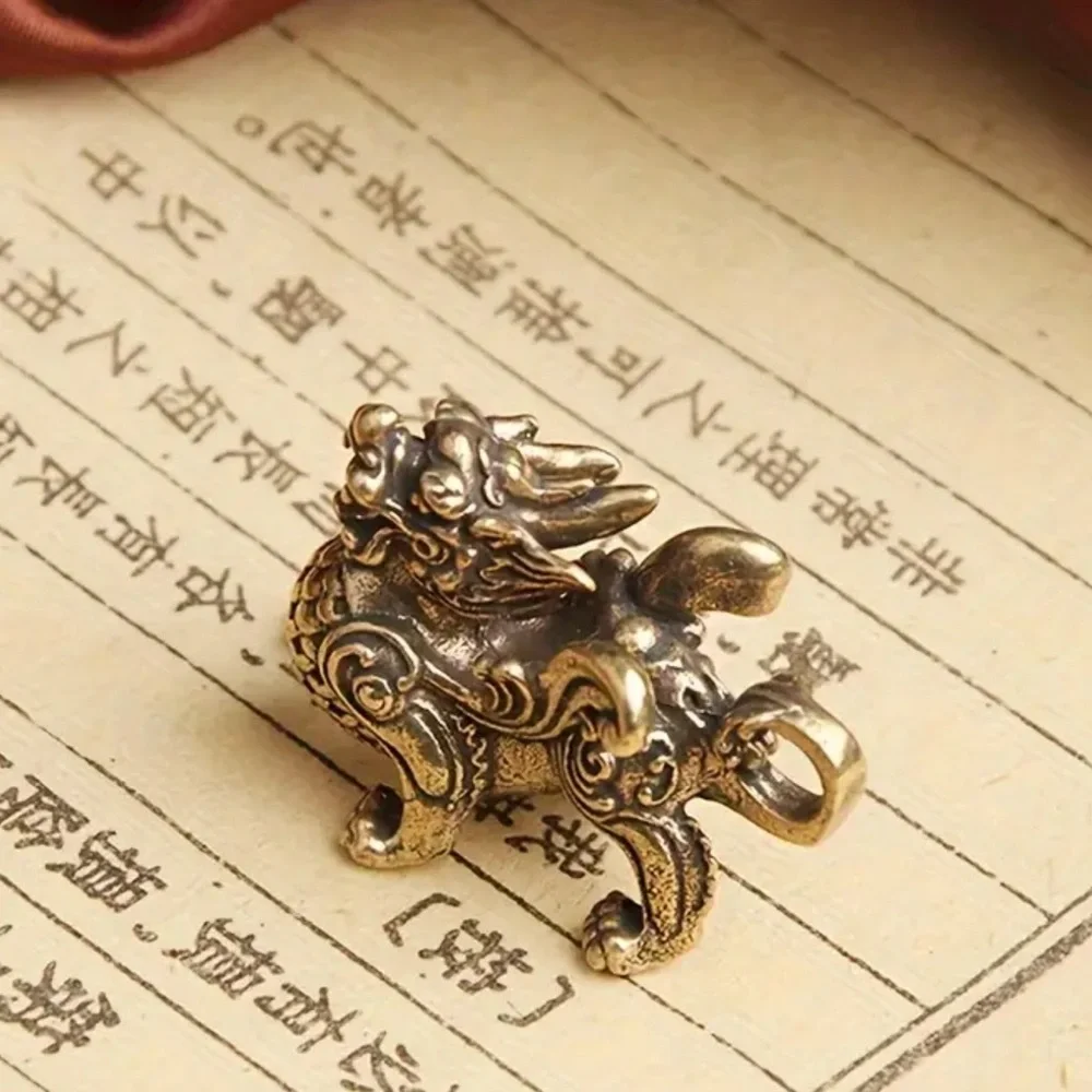 Collectable Brass Kylin dragon