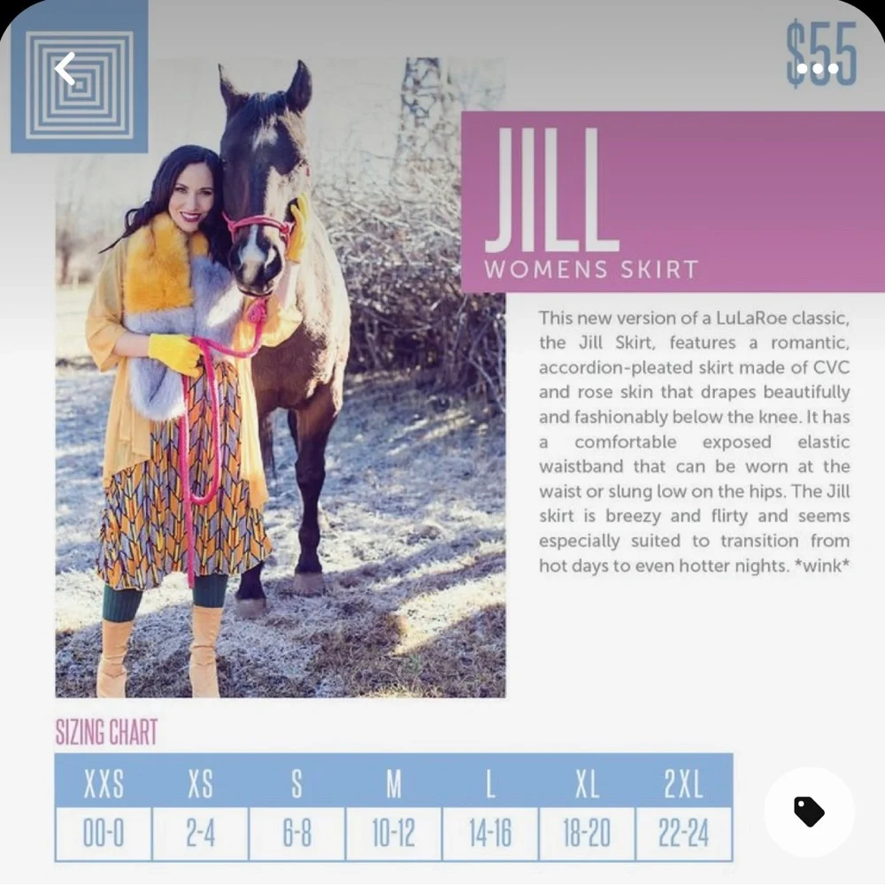 LuLaRoe beautiful skirt