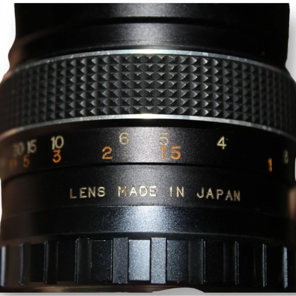 Vintage Rexagon 35mm Camera Lens and Case