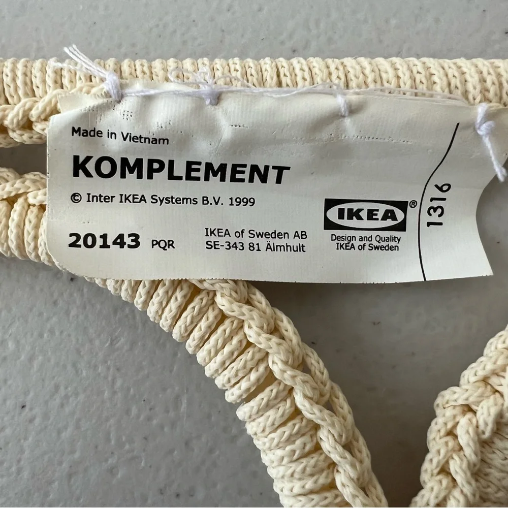 IKEA komplement ivory