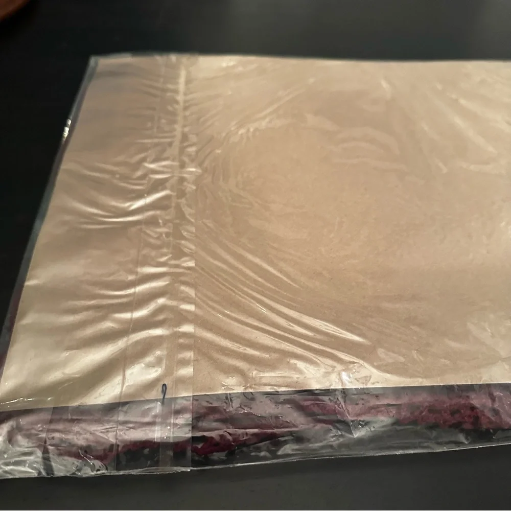 Vintage Keeco Placemats And Napkins Wine Burgundy Set Of 2 SEALED
