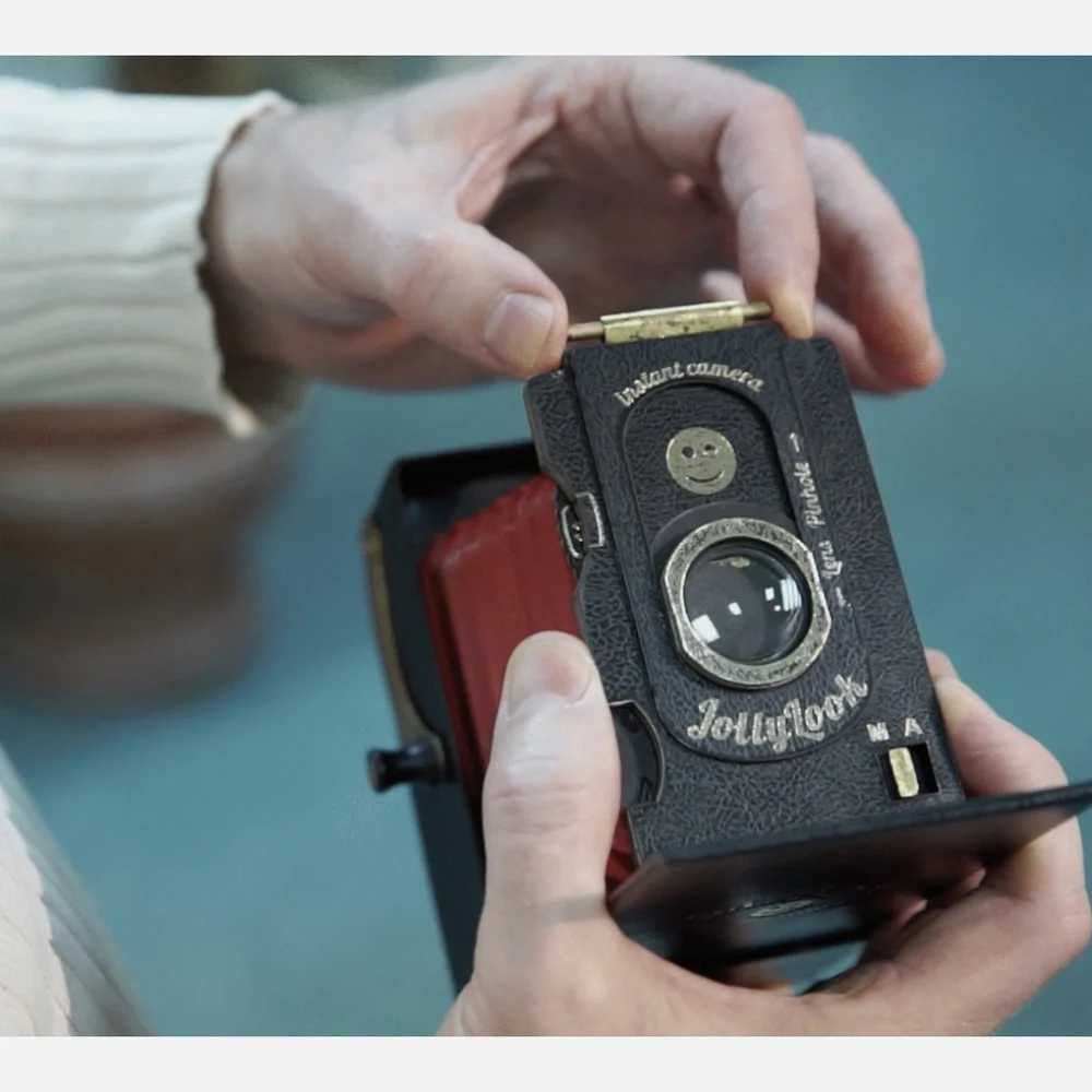JollyLook Instant Instax Folding Camera Made from Recycled Cardboard