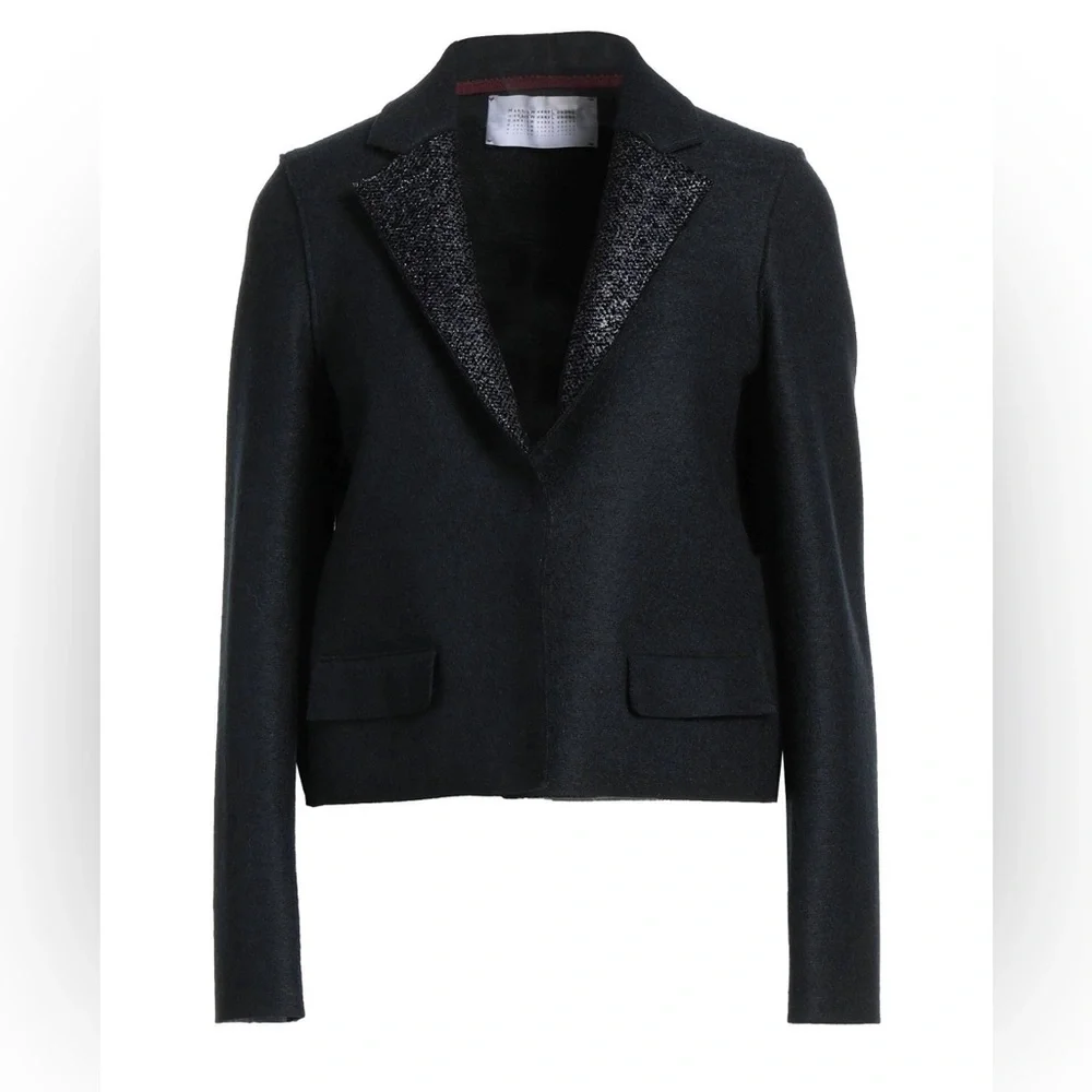 Cropped Blazer Pure Virgin Wool, NWT