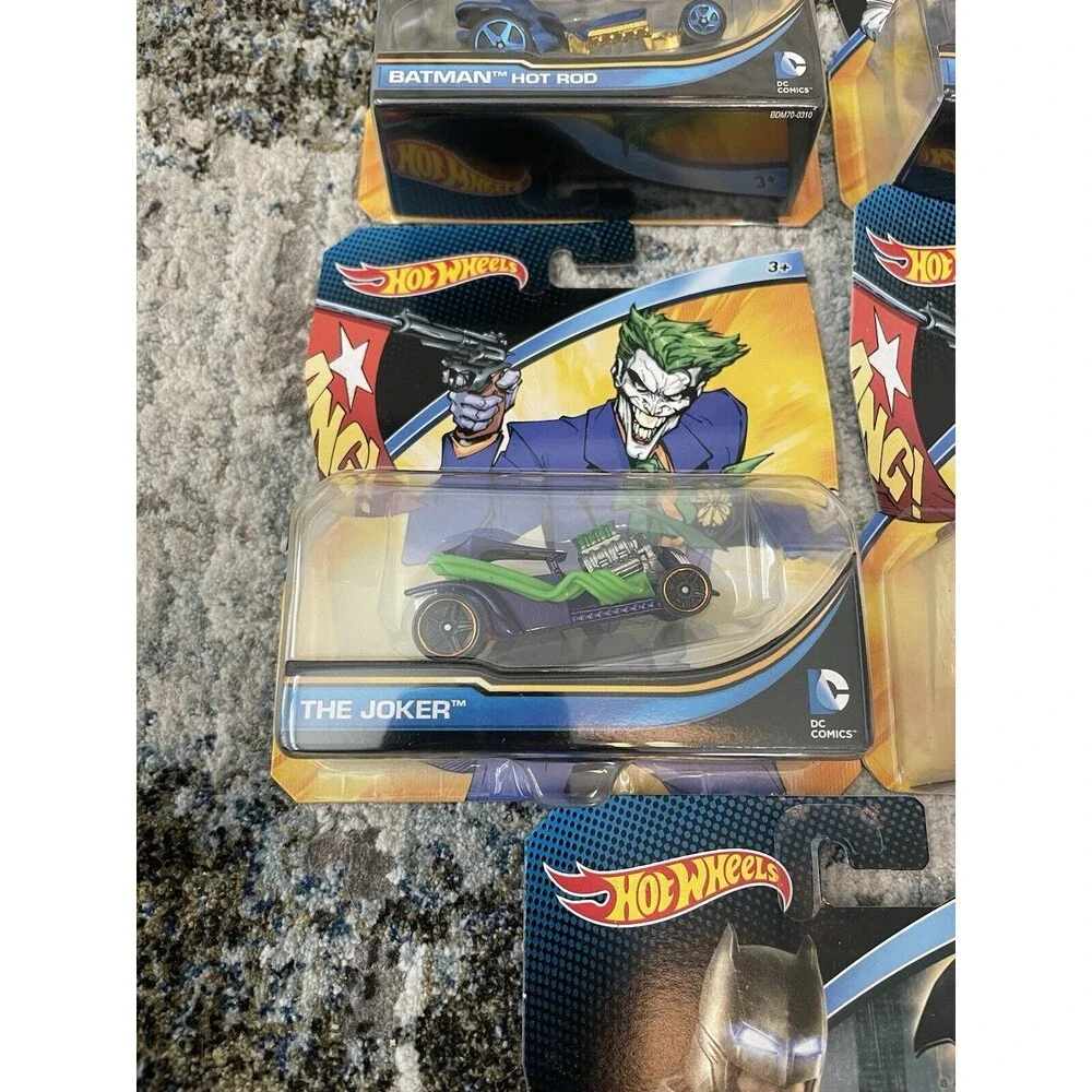 DC Comics hot wheels