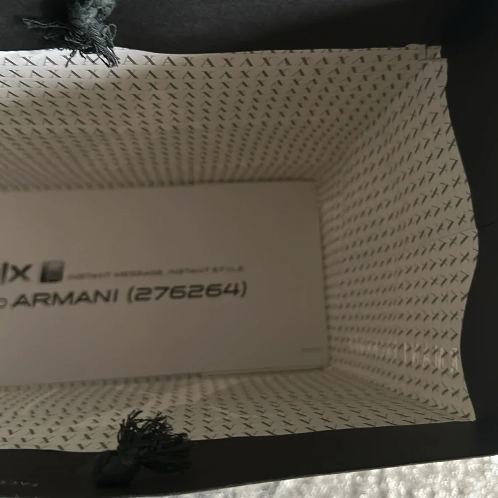 Armani Exchange item scratches