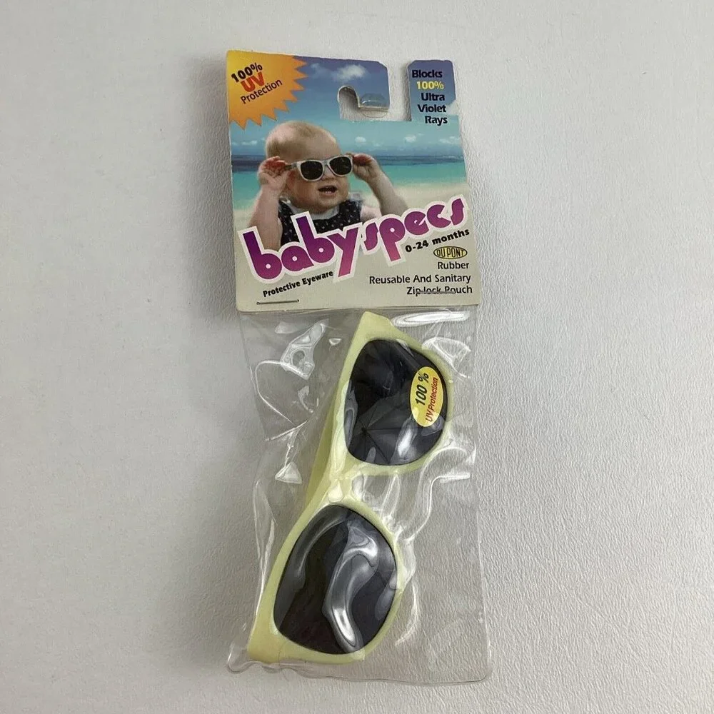 Baby Specs Infant Sunglasses 100% UV Protection Protective Eyeware Flexible New