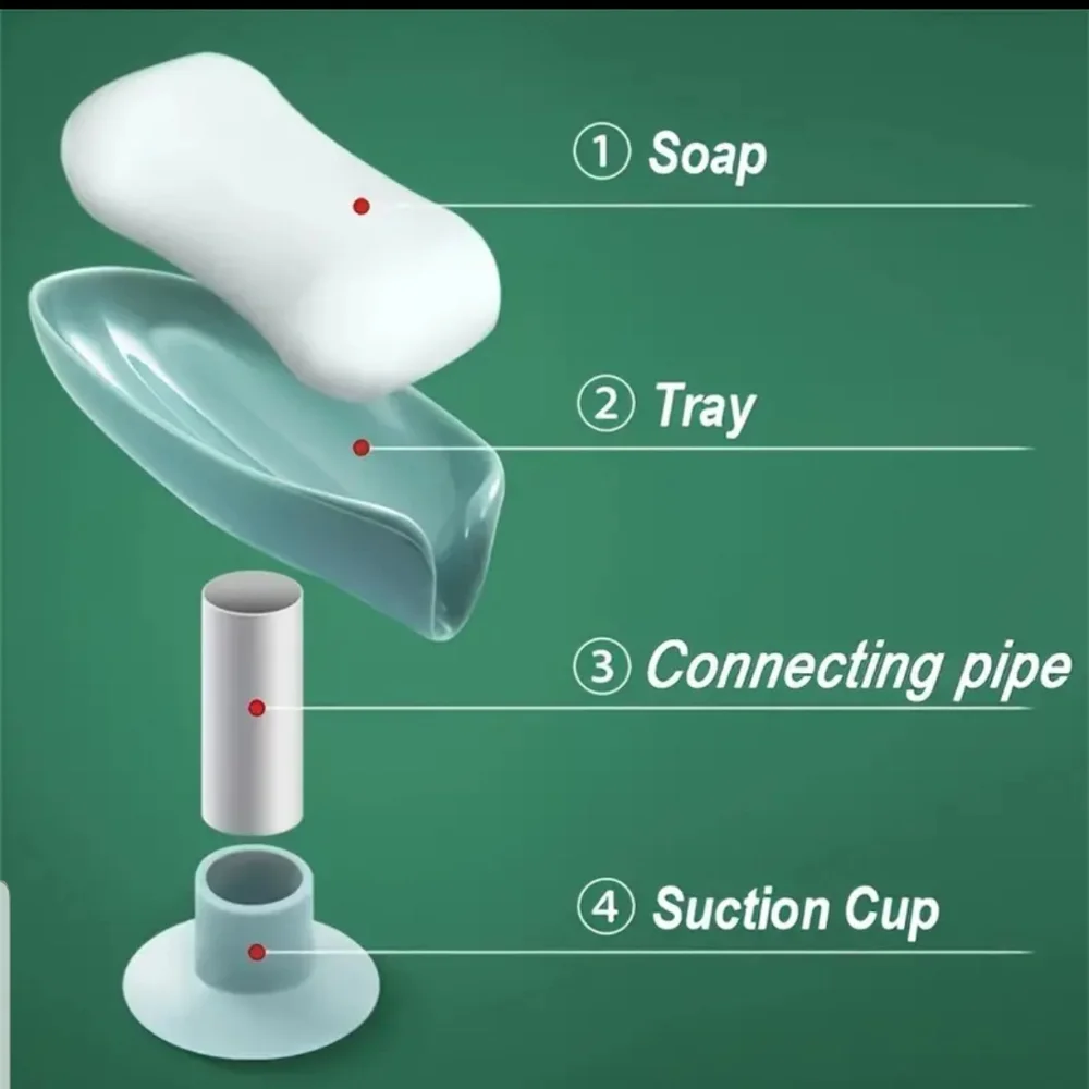 - Soap Bar Holder for Kitchen or Bathroom Sinks