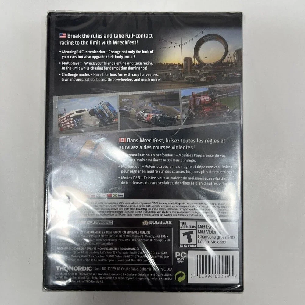 None wreckfest sealed