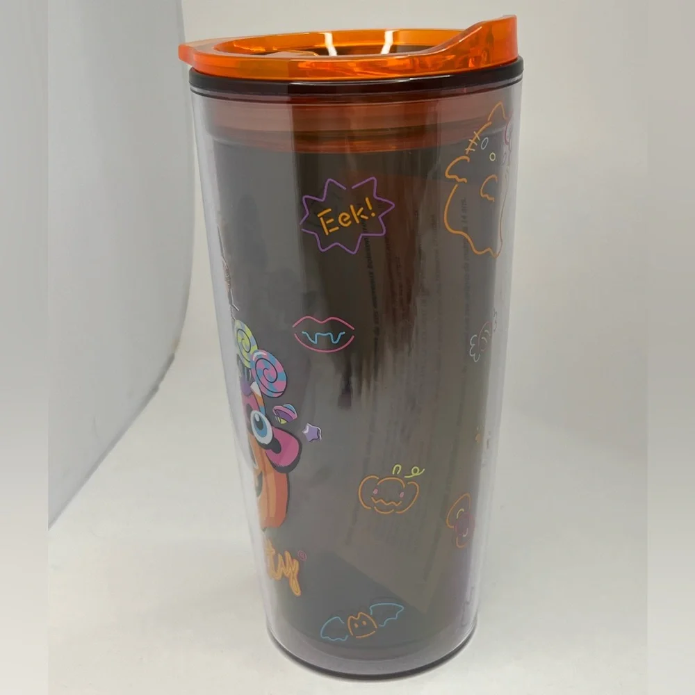 Hello Kitty Halloween & Fall Pumpkin Spice Travel Tumbler Cups Set of 2