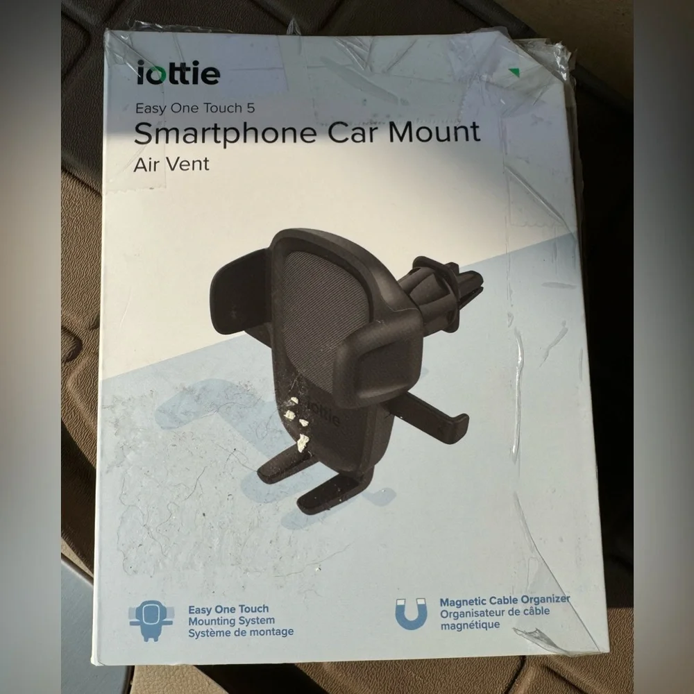 New IOttie Easy One Touch 5 Dash & Windshield Mount- Black