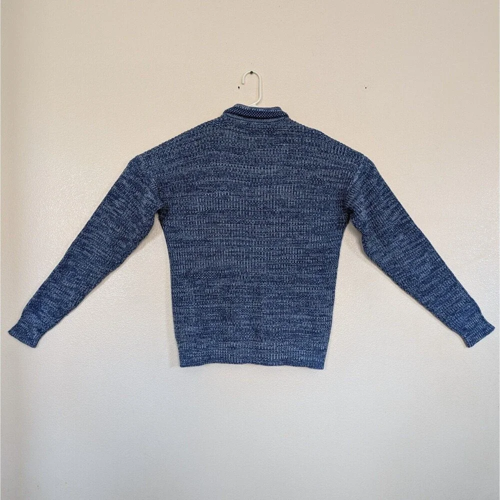 Vintage 70s Sears Sportswear Cardigan Sweater Men's Large Grunge Hipster Acrylic