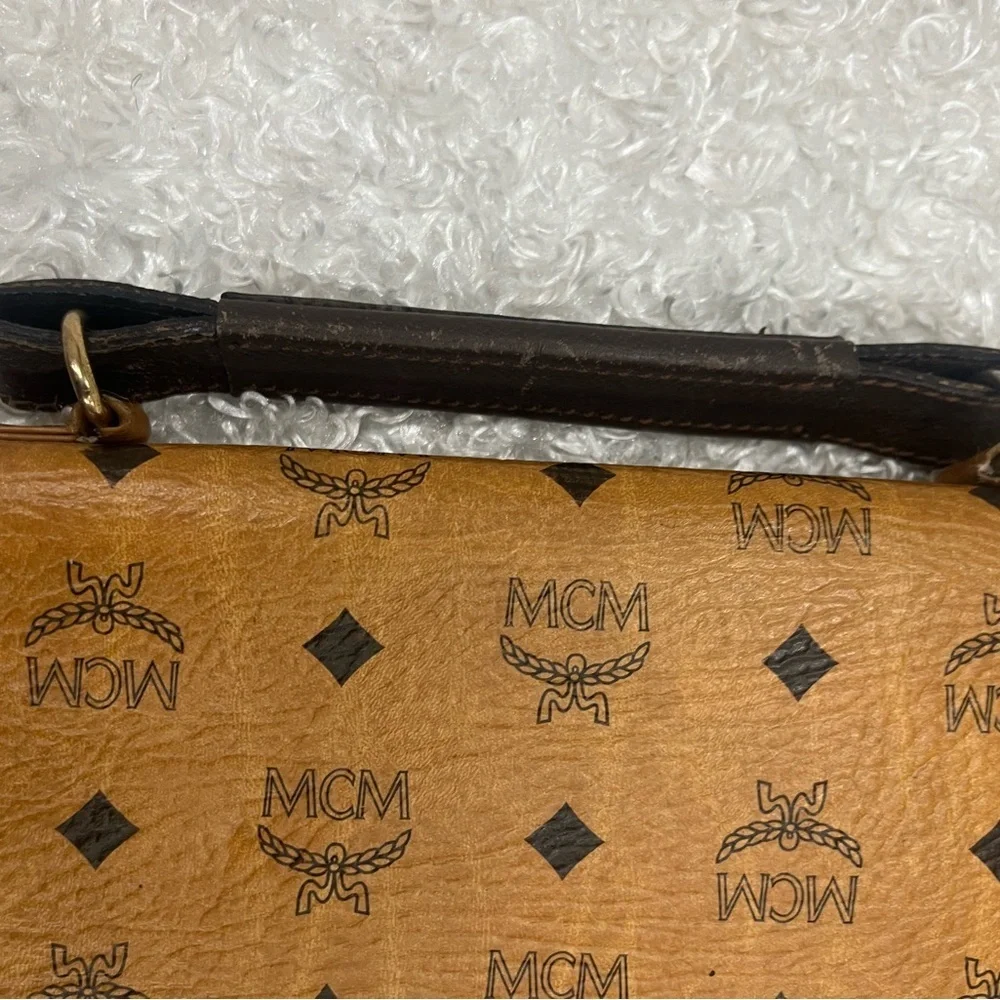MCM bag authentic distressed