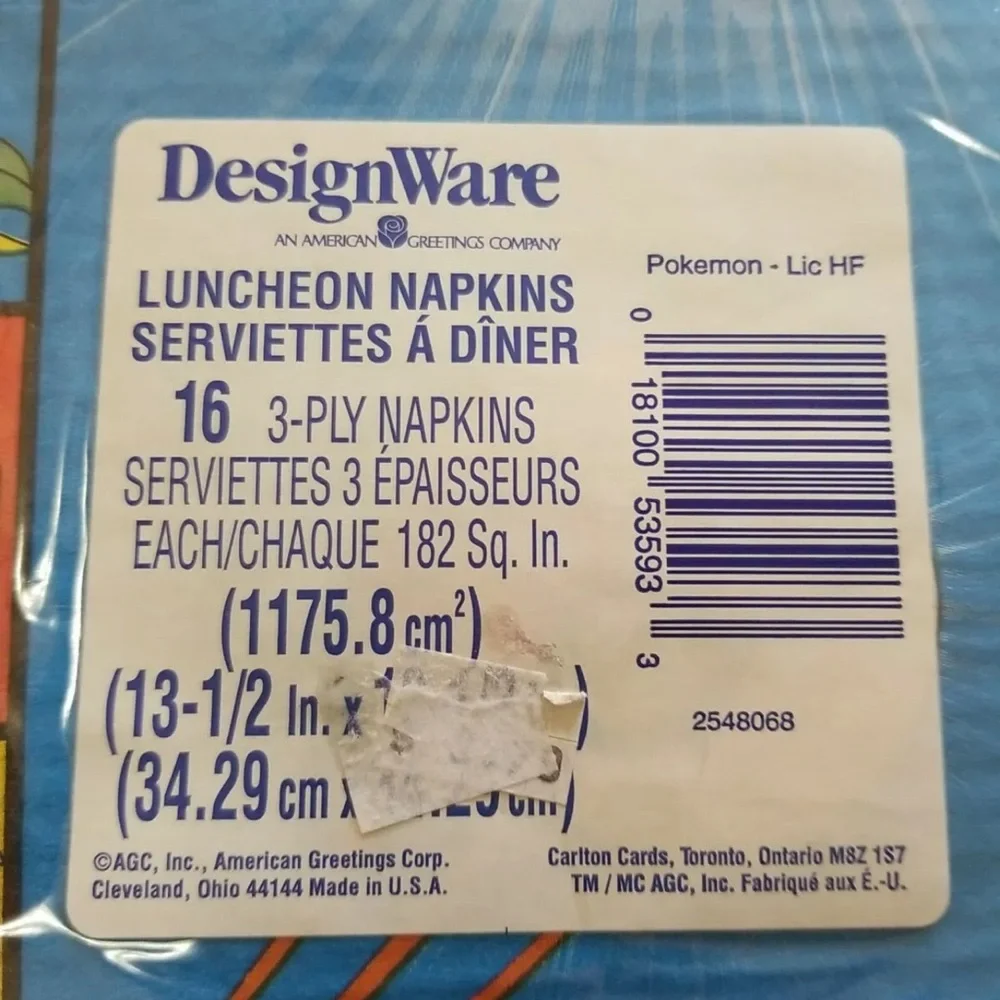design ware vintage pokemon