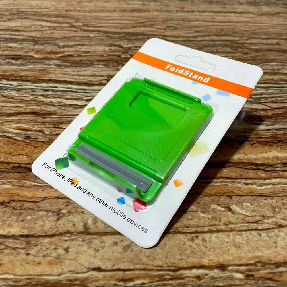 Green Foldable Adjustable iPhone iPad Smartphone Universal Mobile Device Holder