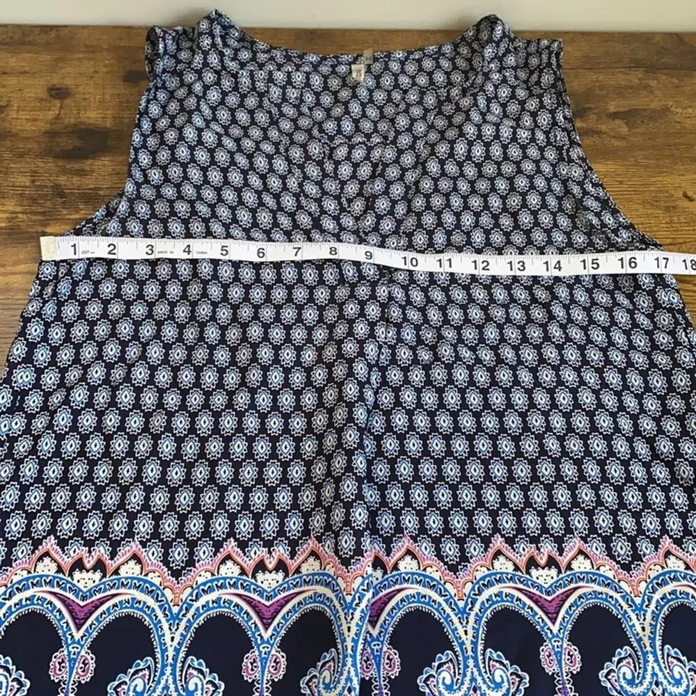 Mittoshop Multi-Design Paisley Sleeveless Dress