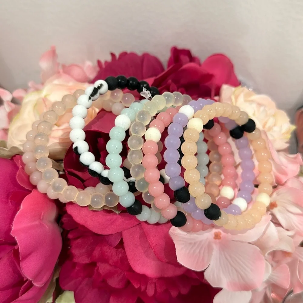 Light up rubber bracelets