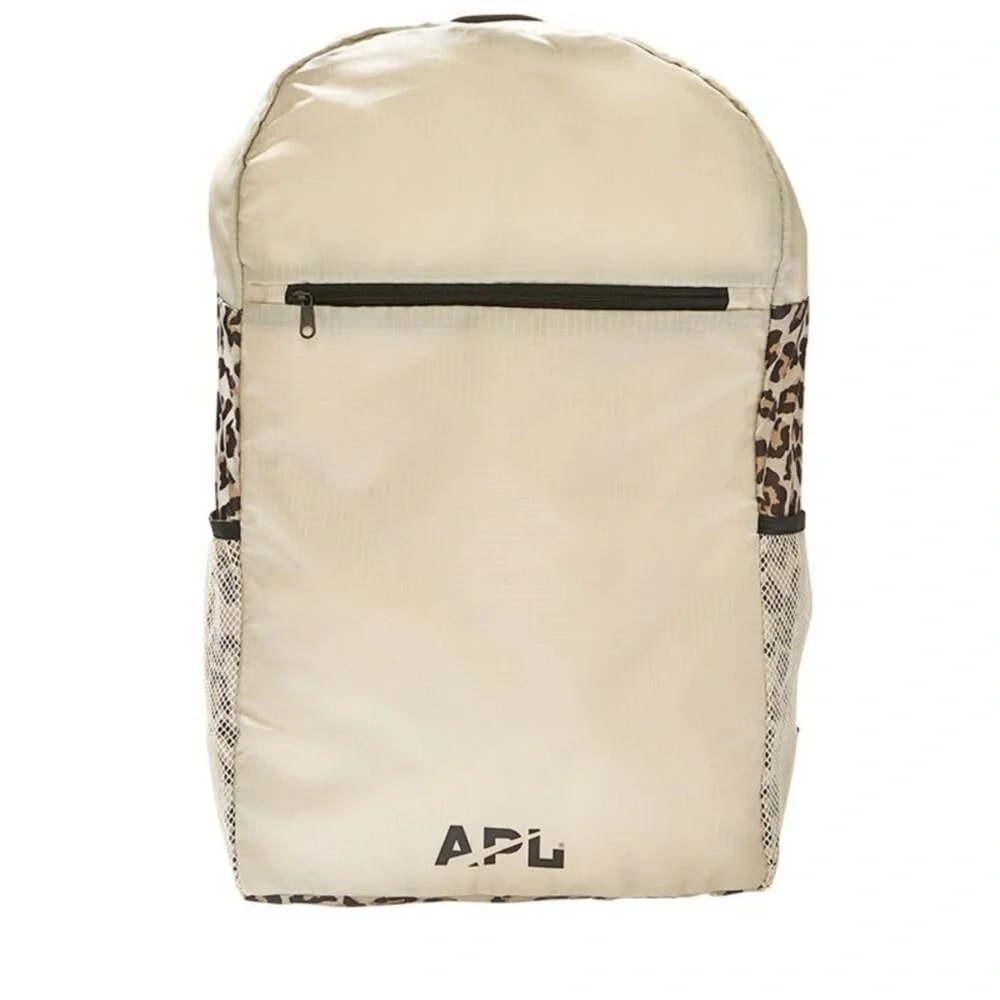 APL Cheetah Print Backpack Athletic Propulsion Labs All Purpose Packable Bag