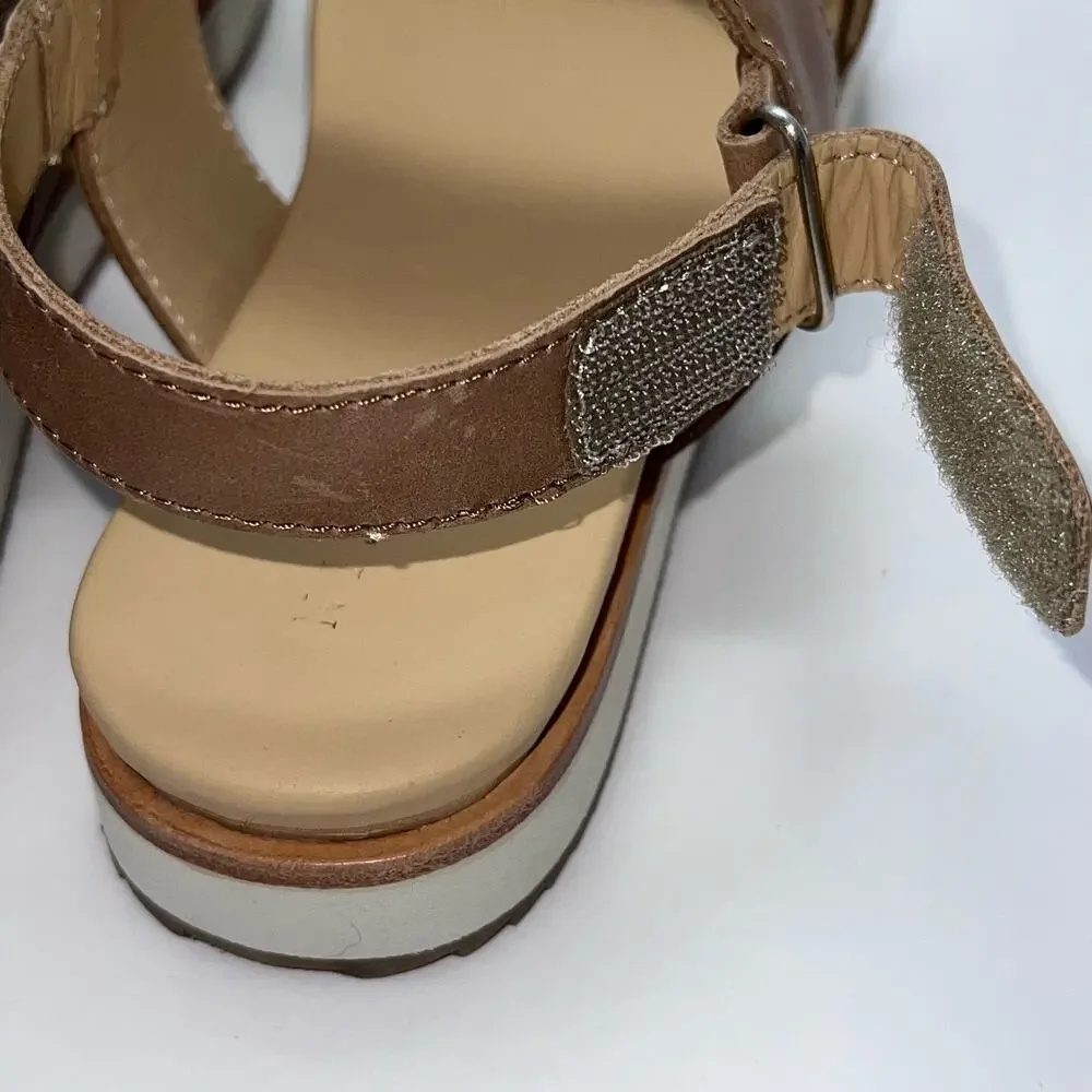 Nisolo sandals almond high