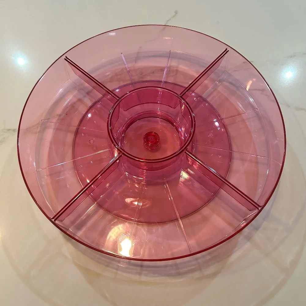 Target Bullseye Playground Spring/Summer 2024 Pink Lazy Susan Storage