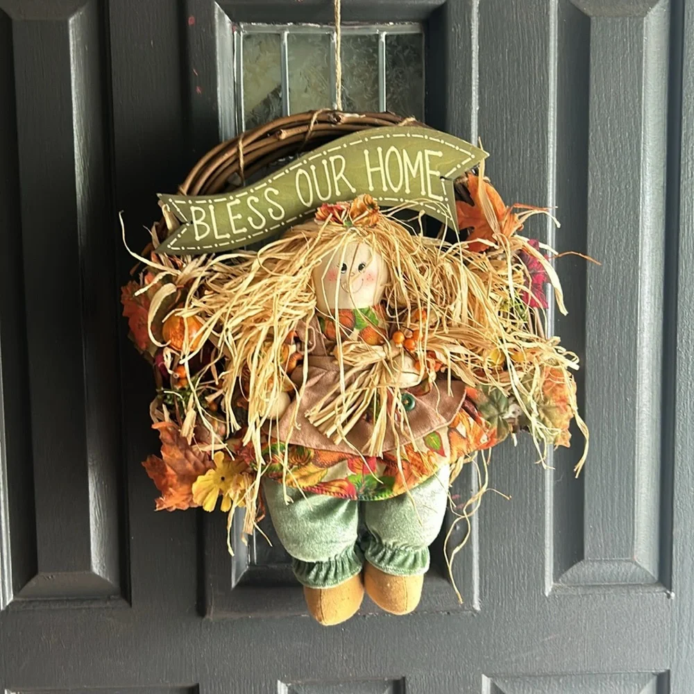 Fall Wreath Bless Our Home