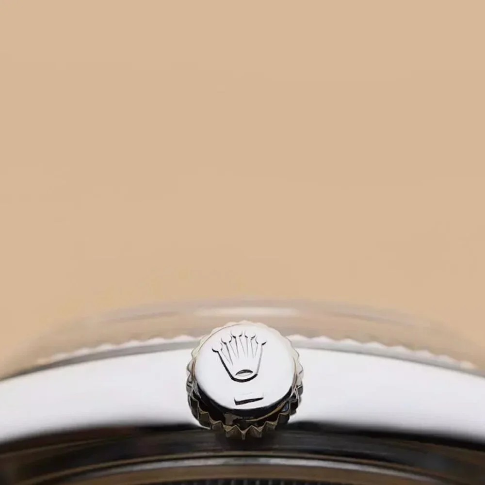 Rolex Men's 18k Gold Steel Swiss Datejust Watch! Mint!