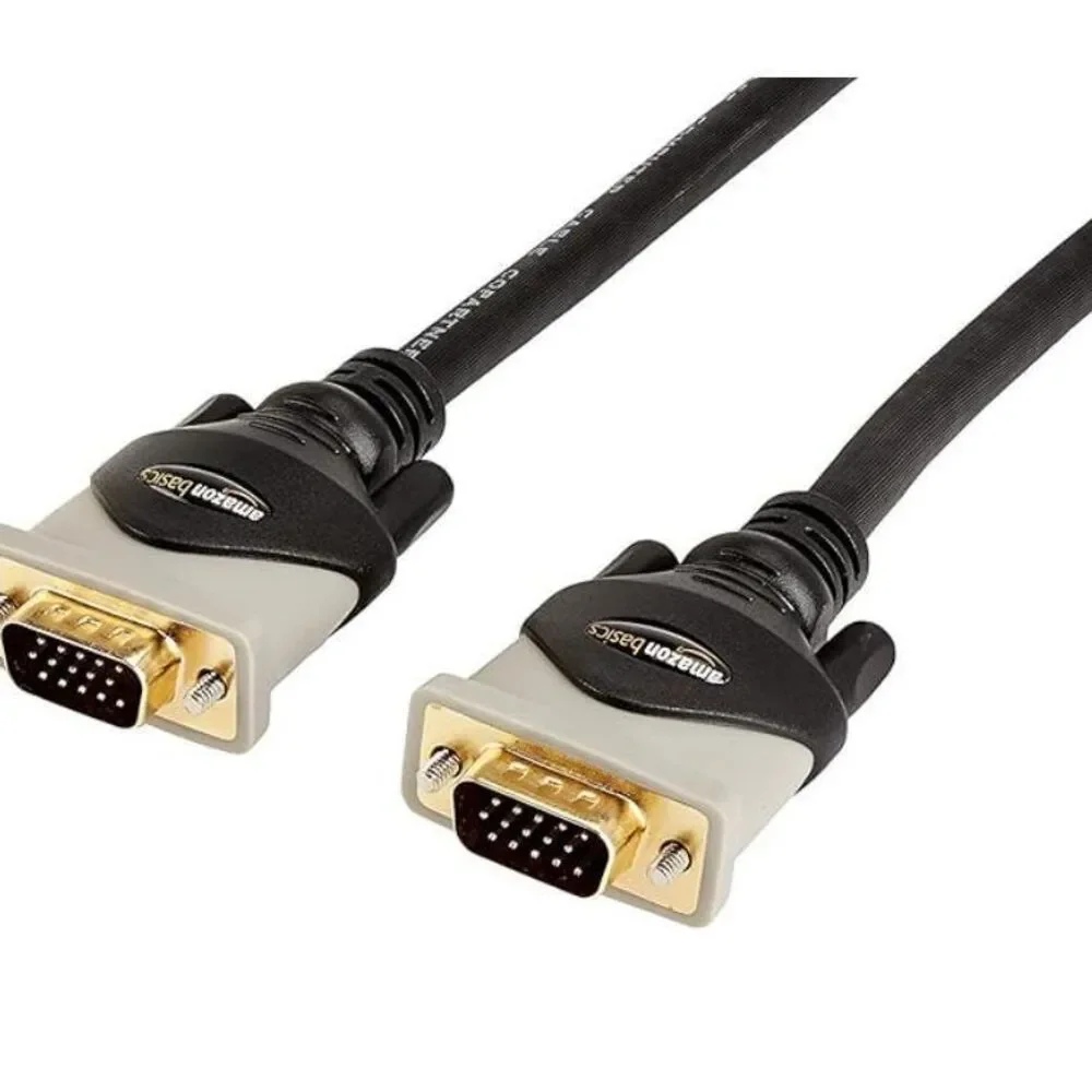 NWT Amazon Basics VGA to VGA PC Computer Monitor Cable, 10 Feet (3 Meters)