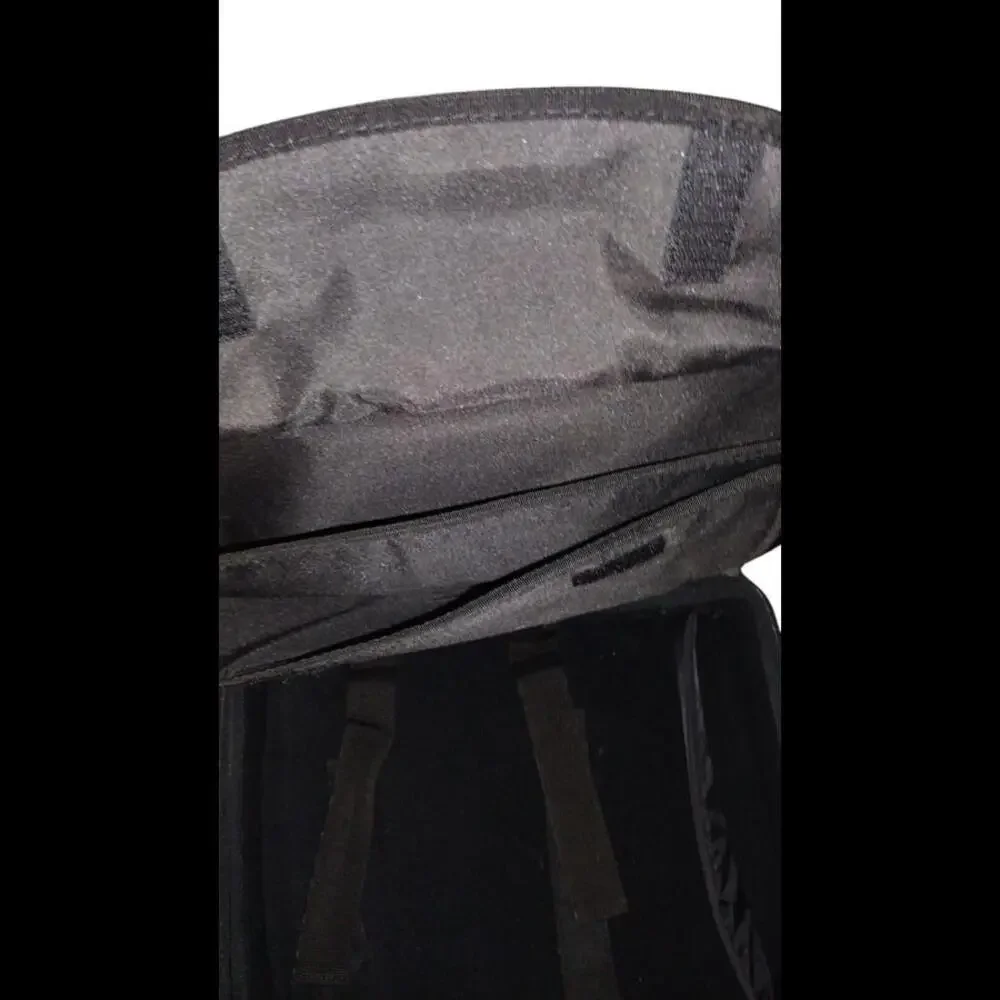 Vintage DELL Laptop Bag Canvas Black Messenger Carrying Shoulder