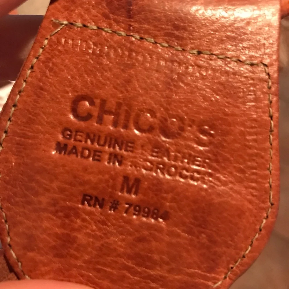 Chicos chicos leather