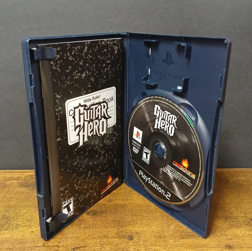Guitar Hero - Sony PlayStation 2 - PS2 - Complete, CIB