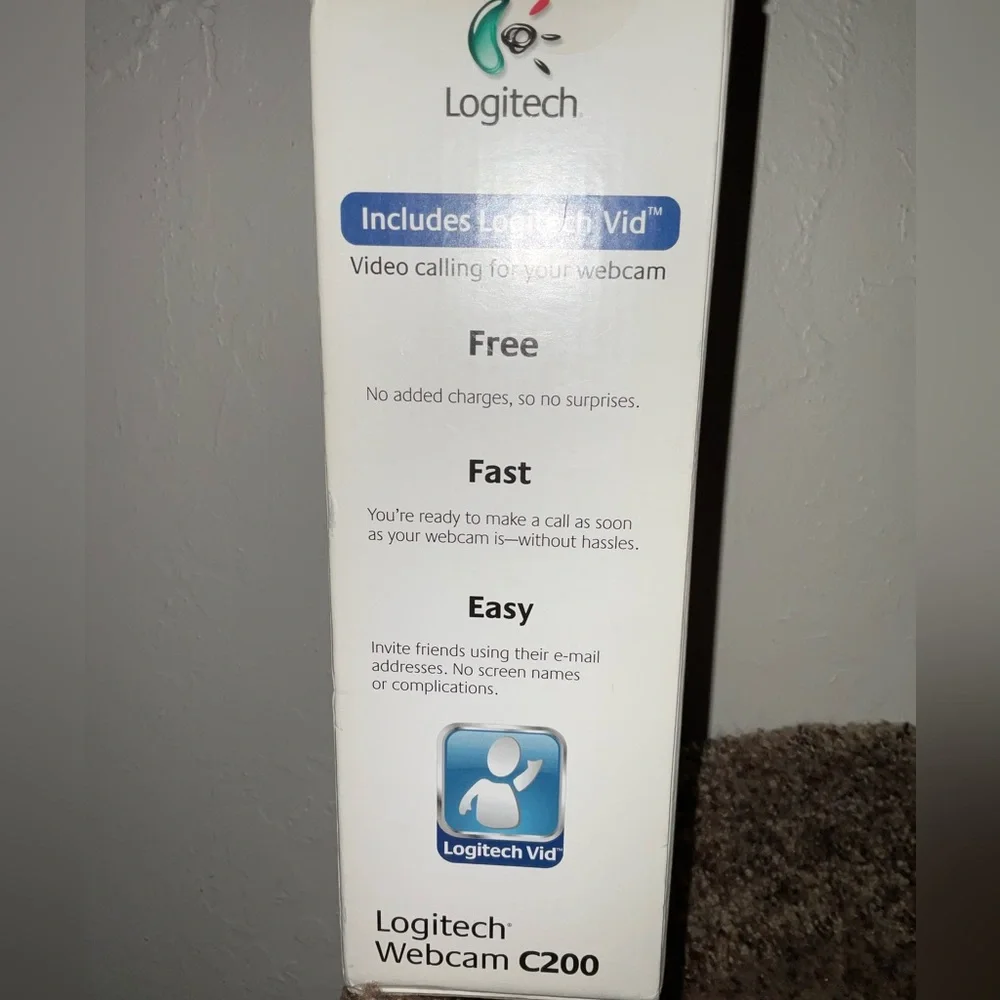 “Pre-Owned” Logitech Webcam C200 Works Great!