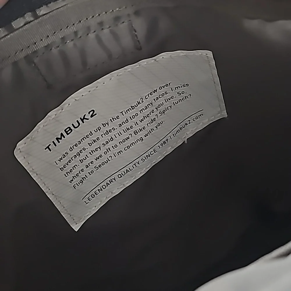 Tesla timbuk2 computer