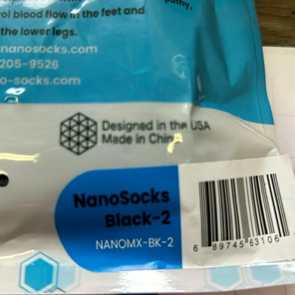 nanosocks fastener new unworn